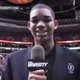 Illustration for article titled Watch High School Freshman Karl-Anthony Towns Interview Kevin Durant, His "Basketball Idol"